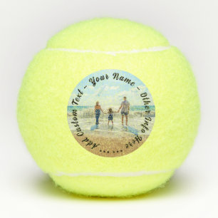 Personalisierte Fototennisbälle mit individuellem Tennisbälle