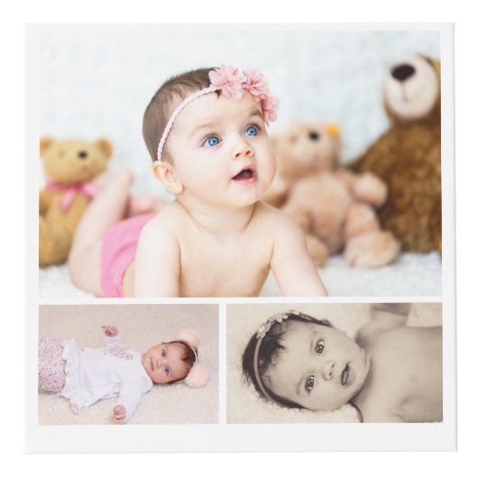 Personalisierte Fotovorlage 15 Würfel (Rechts)