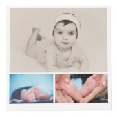 Personalisierte Fotovorlage 15 Würfel (Vorderseite)