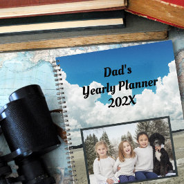 Personalisierte Fotovorlage für Familienplaner Planer
