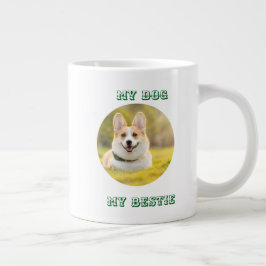 Personalisierte Fotovorlage für meinen Hund - Mein Jumbo-Tasse