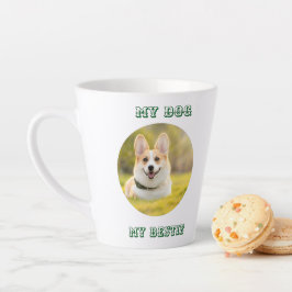 Personalisierte Fotovorlage für meinen Hund - Mein Milchtasse
