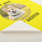 Personalisierte Fotovorlage für meinen Hund - Mein Sherpadecke (3/4)