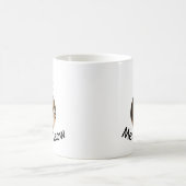 Personalisierte Fotovorlage "Just Me and Meow" - Kaffeetasse (Mittel)