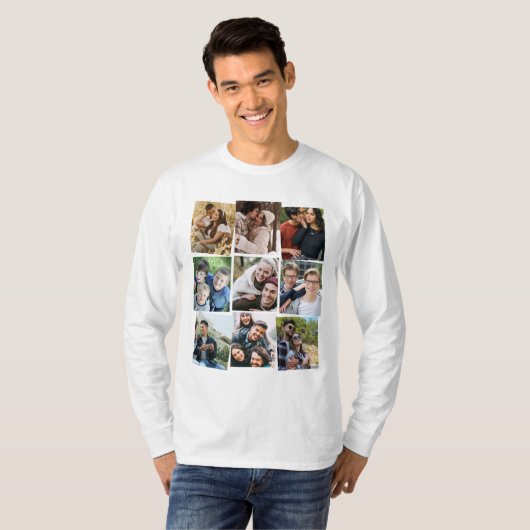 Personalisierte Fotovorlage T-Shirt (Vorne ganz)
