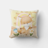 Personalisierte Fox, Baby Animes, Boho, Regenbogen Kissen (Vorderseite)