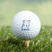 Personalisierte Fox Terrier Hunde Golfbälle (Insitu T-Shirt)