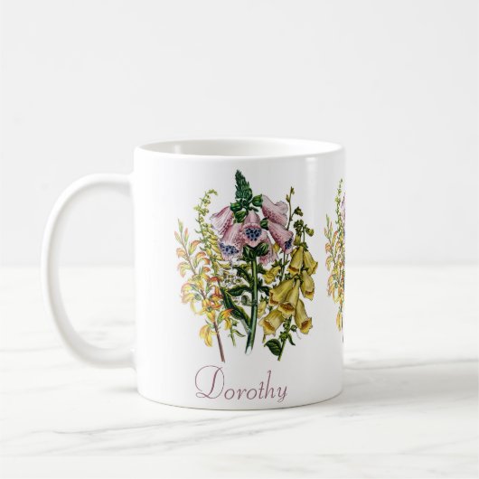 Personalisierte Foxhandschuhe Kaffeetasse (Links)