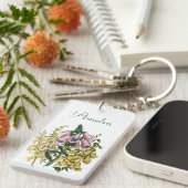 Personalisierte Foxhandschuhe Schlüsselanhänger (Vorderseite rechts)