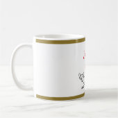 Personalisierte "Foxy"-Tasse Kaffeetasse (Links)