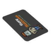 Personalisierte Frankenstein-Halloween-Magneten Magnet (Rechte Seite)
