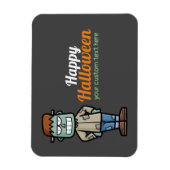 Personalisierte Frankenstein-Halloween-Magneten Magnet (Vertikal)