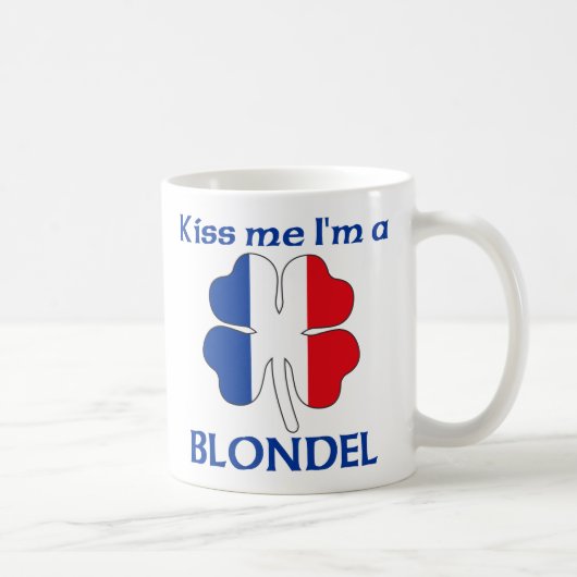Personalisierte Franzosen küssen mich, den ich Kaffeetasse (Rechts)