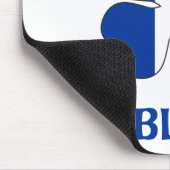 Personalisierte Franzosen küssen mich, den ich Mousepad (Ecke)
