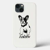 Personalisierte französische Bulldog-Welpe wählen Case-Mate iPhone Hülle (Rückseite)