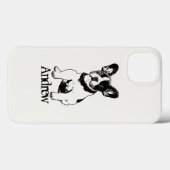 Personalisierte französische Bulldog-Welpe wählen Case-Mate iPhone Hülle (Rückseite (Horizontal))