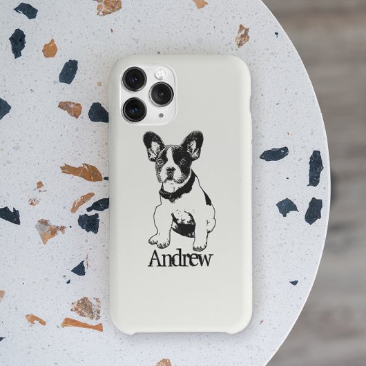 Personalisierte französische Bulldog-Welpe wählen Case-Mate iPhone Hülle