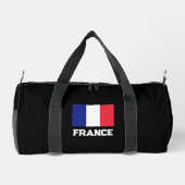 Personalisierte französische Flagge Duffle Bag (Rückseite)