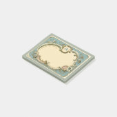 Personalisierte französische gerahmte post-it klebezettel (angewinkelt)