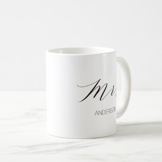 Personalisierte Frau Future Mrs.3 Kaffeetasse (VorderseiteRechts)