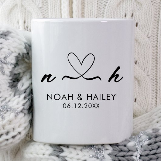 Personalisierte Frau New Bride Groom Husband Ehefr Kaffeetasse