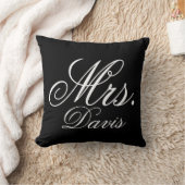 Personalisierte Frau Throw-Kissen Kissen (Decke)