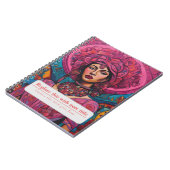 Personalisierte Frauen Notizblock (Linke Seite)