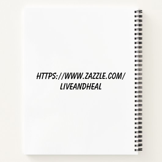 Personalisierte Frauendämmerung Notizblock (Rückseite)