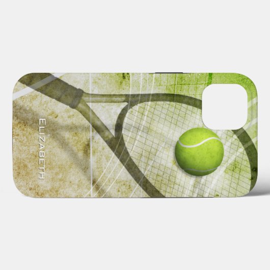 Personalisierte Frauentennis Case-Mate iPhone Hülle (Rückseite (Horizontal))