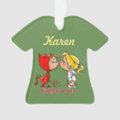Personalisierte freche u. Nizza Ornament (Vorderseite)