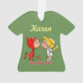 Personalisierte freche u. Nizza Ornament