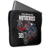 Personalisierte Freestyle Motocross Racing FMX Tri Laptopschutzhülle (Vorne Rechts)