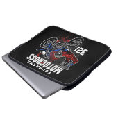 Personalisierte Freestyle Motocross Racing FMX Tri Laptopschutzhülle (Vorne Knopf)