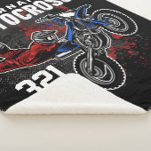 Personalisierte Freestyle Motocross Racing FMX Tri Sherpadecke (3/4)