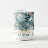 Personalisierte frei stehende Blume Ihren eigenen  Kaffeetasse (Mittel)