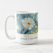 Personalisierte frei stehende Blume Ihren eigenen  Kaffeetasse (Links)