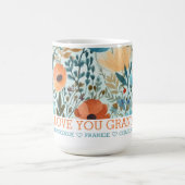 Personalisierte frei stehende Blume Ihren eigenen  Kaffeetasse (Mittel)