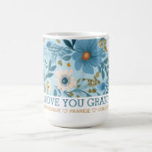 Personalisierte frei stehende Blume Ihren eigenen Kaffeetasse (Mittel)