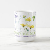 Personalisierte frei stehende Blume Ihren eigenen Kaffeetasse (Mittel)