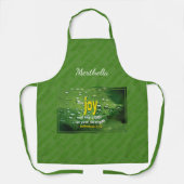 Personalisierte FREUDE DES HERRN Schürze (Vorderseite)