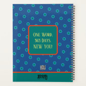 Personalisierte Freude Inspirierend Hummelblume Planer (Rückseite)