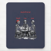 Personalisierte Freunde bis zum Ende Mousepad (Vorne)