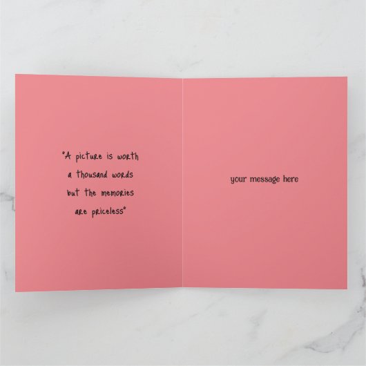 Personalisierte Freunde Geburtskarte Karte (Innenseite)