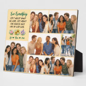 Personalisierte Freundschaft | Beste Freundin Fotoplatte (Seite)