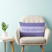 Personalisierte Freundschaft Elegante Periwinkle L