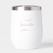 Personalisierte Friendsgiving-Dinnerparty Minimal (Rückseite)