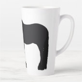 Personalisierte Friesian Horse Illustration Milchtasse (Rechts)