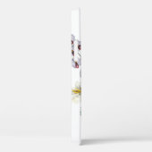 Personalisierte Fringeblumen/samtene Trompeten-Blu Case-Mate iPhone Hülle (Rückseite / Rechts)