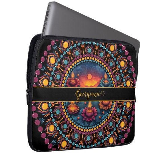 Personalisierte Frische Pasta machen Laptopschutzhülle (Vorne Rechts)