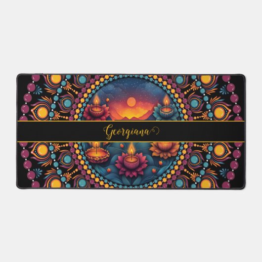 Personalisierte Frische Pasta machen Schreibtischunterlage (Vorderseite)